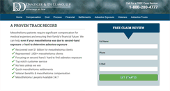 Desktop Screenshot of mesotheliomalawyer.cc